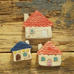 Apró házak - otthon & életmód - ház & kert - kerti dísz - Meska.hu