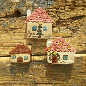 Apró házak - otthon & életmód - ház & kert - kerti dísz - Meska.hu