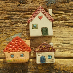 Apró házak - Meska.hu