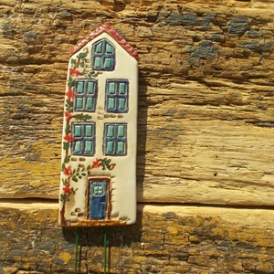 Házikók - karácsony - karácsonyi lakásdekoráció - karácsonyfadíszek - Meska.hu