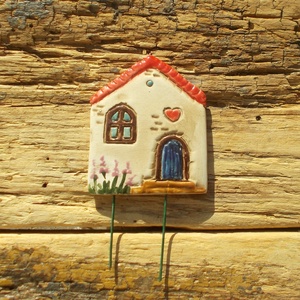 Házikók - karácsony - karácsonyi lakásdekoráció - karácsonyfadíszek - Meska.hu