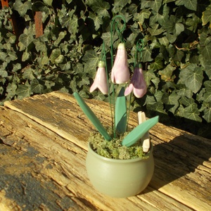 Tavaszi virágok, asztaldísz  - otthon & életmód - dekoráció - asztal és polc dekoráció - asztaldísz - Meska.hu