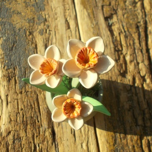 Tavaszi virágok kaspóban - otthon & életmód - dekoráció - Meska.hu