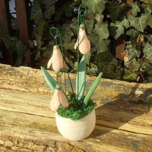 Asztaldísz nőnapra - otthon & életmód - dekoráció - asztal és polc dekoráció - asztaldísz - Meska.hu