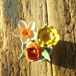 Asztaldísz nőnapra. - otthon & életmód - dekoráció - asztal és polc dekoráció - asztaldísz - Meska.hu