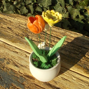 Asztaldísz nőnapra. - otthon & életmód - dekoráció - asztal és polc dekoráció - asztaldísz - Meska.hu