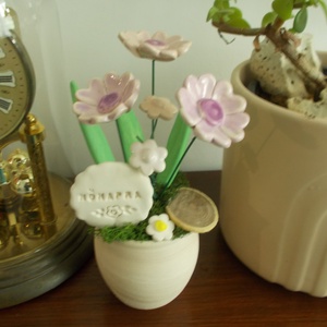 Asztaldísz nőnapra. - Meska.hu