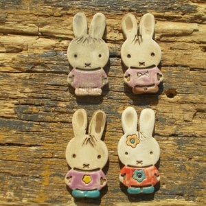 Húsvéti nyuszik, Otthon & Életmód, Dekoráció, Dekoratív figurák és szobrok, Kerámia, MESKA