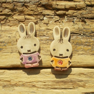 Húsvéti nyuszik - otthon & életmód - dekoráció - dekoratív figurák és szobrok - Meska.hu