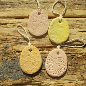 4 db húsvéti tojás, Otthon & Életmód, Dekoráció, Dekoratív figurák és szobrok, Kerámia, MESKA