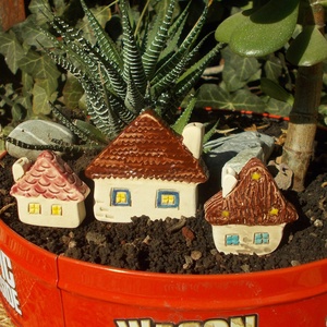 Apró házak - Meska.hu