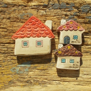 Apró házak - otthon & életmód - ház & kert - kerti dísz - Meska.hu
