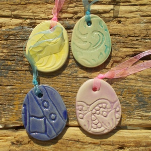 4 db húsvéti tojás - Meska.hu