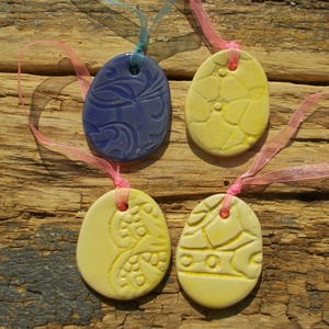 4 db húsvéti tojás - Meska.hu