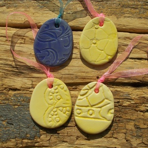 4 db húsvéti tojás - otthon & életmód - dekoráció - dekoratív figurák és szobrok - Meska.hu