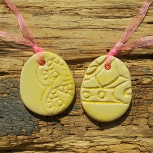 4 db húsvéti tojás - otthon & életmód - dekoráció - dekoratív figurák és szobrok - Meska.hu