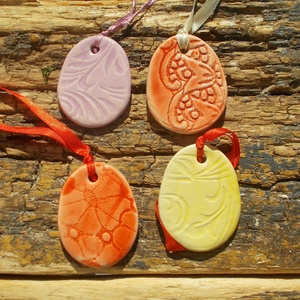 4 db húsvéti tojás, Otthon & Életmód, Dekoráció, Dekoratív figurák és szobrok, Kerámia, MESKA