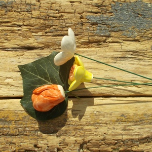 Tavaszi virágok - otthon & életmód - virágdekoráció - virágok - szálas virág - Meska.hu