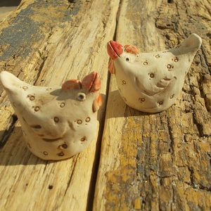 Tyúkocskák - otthon & életmód - dekoráció - dekoratív figurák és szobrok - Meska.hu