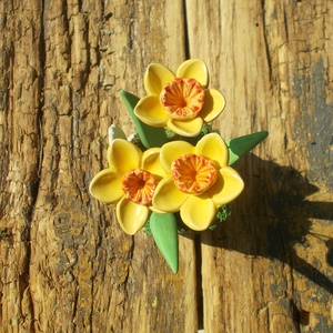 Asztaldísz anyák napjára. - otthon & életmód - virágdekoráció - virágdíszek - virágdísz kaspóban - Meska.hu