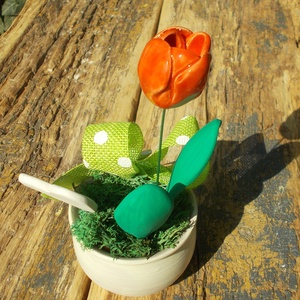 Legjobb dadus. - otthon & életmód - virágdekoráció - virágdíszek - virágdísz kaspóban - Meska.hu