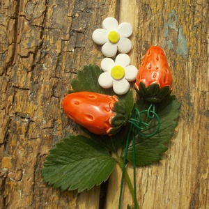 2 db eper 2 virággal - otthon & életmód - virágdekoráció - virágok - szálas virág - Meska.hu