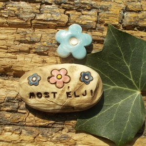 Most élj !, Otthon & Életmód, Dekoráció, Dekoratív figurák és szobrok, Kerámia, MESKA