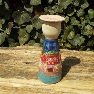 Füstölőtartó lány - otthon & életmód - dekoráció - spiritualitás - füstölő és füstölőtartó - Meska.hu