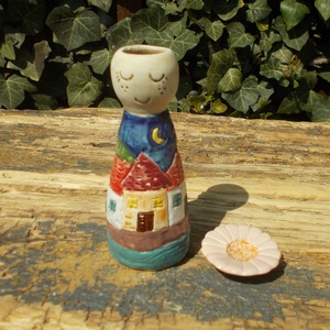 Füstölőtartó lány - otthon & életmód - dekoráció - spiritualitás - füstölő és füstölőtartó - Meska.hu