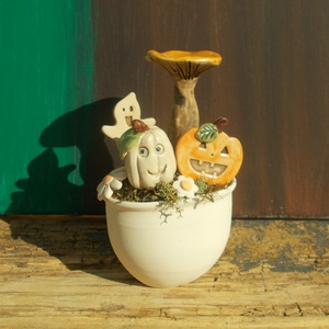Halloween asztaldísz - otthon & életmód - dekoráció - asztal és polc dekoráció - asztaldísz - Meska.hu