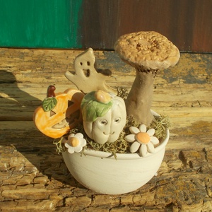 Halloween asztaldísz - Meska.hu