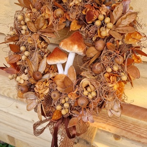 Őszi ajtódísz - otthon & életmód - dekoráció - ajtó- és ablak dekoráció - ajtódísz & kopogtató - Meska.hu