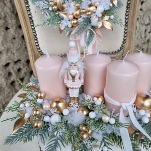 Adventi koszorú - karácsony - adventi díszek - adventi koszorú - Meska.hu