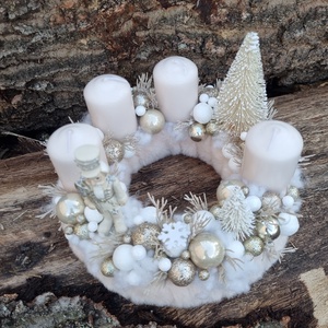 Adventi koszorú - karácsony - adventi díszek - adventi koszorú - Meska.hu