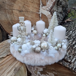 Adventi koszorú - karácsony - adventi díszek - adventi koszorú - Meska.hu