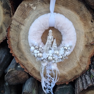 Karácsonyi ajtódísz - karácsony - adventi díszek - adventi ajtódísz - Meska.hu