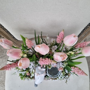 Tavaszi asztaldísz - otthon & életmód - dekoráció - asztal és polc dekoráció - asztaldísz - Meska.hu