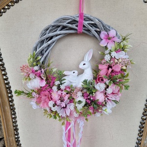 Tavaszi ajtódísz - otthon & életmód - dekoráció - ajtó- és ablak dekoráció - ajtódísz & kopogtató - Meska.hu