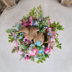 Húsvéti asztaldísz - ünnepi díszek, dekorációk - húsvéti díszek és dekorációk - húsvéti virágos díszek - Meska.hu