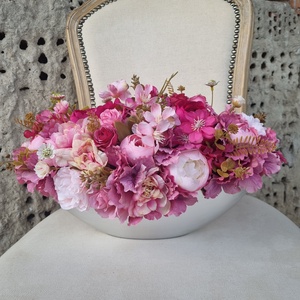 Tavaszi csónak tál asztaldísz - Meska.hu