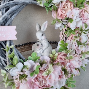 Tavaszi ajtódísz - otthon & életmód - dekoráció - ajtó- és ablak dekoráció - ajtódísz & kopogtató - Meska.hu