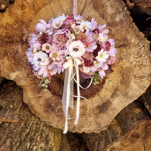 Tavaszi ajtódísz - otthon & életmód - dekoráció - ajtó- és ablak dekoráció - ajtódísz & kopogtató - Meska.hu