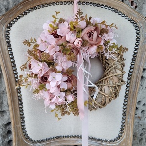 Tavaszi ajtódísz - otthon & életmód - dekoráció - ajtó- és ablak dekoráció - ajtódísz & kopogtató - Meska.hu