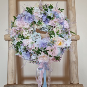 Tavaszi ajtódísz - otthon & életmód - dekoráció - ajtó- és ablak dekoráció - ajtódísz & kopogtató - Meska.hu