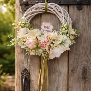 Tavaszi ajtódísz - Meska.hu