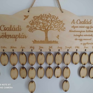 Családi öröknaptár - Meska.hu Családi öröknaptár - Meska.hu
