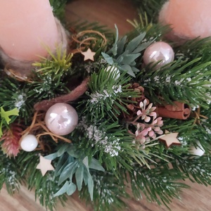 Adventi koszorú - karácsony - adventi díszek - adventi koszorú - Meska.hu