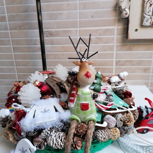 Mókás, adventi koszorú - karácsony - Meska.hu