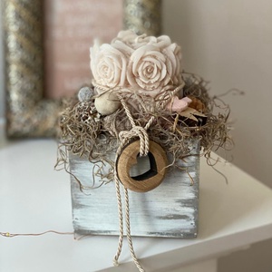 Virágos dekoráció - otthon & életmód - dekoráció - virágdísz és tartó - virágbox, virágdoboz - Meska.hu