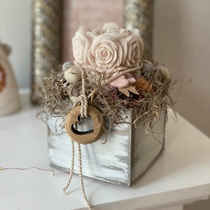 Virágos dekoráció - otthon & életmód - dekoráció - virágdísz és tartó - virágbox, virágdoboz - Meska.hu